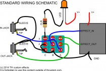 th custom effects standard wiring schematic