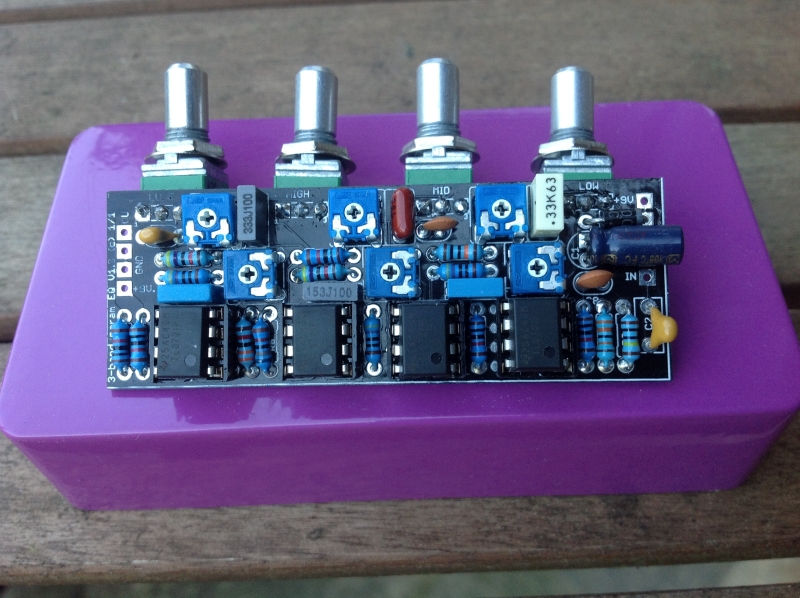 diy parametric eq pedal