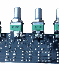 Alternative view of 3-band parametriq EQ (slim) - PCB